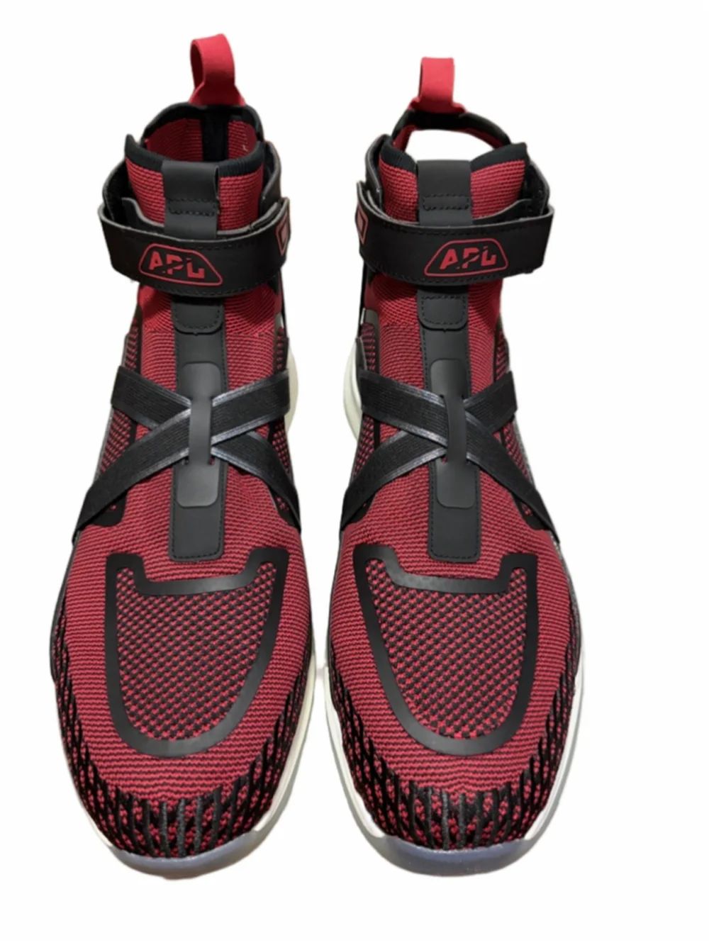 New in box APL Superfuture in black and red size 16